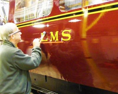 Coach Painting from Rampart Engineering Chesterfield