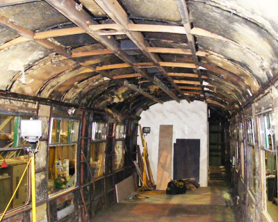 Inside of Carriage - Rampart Engineering